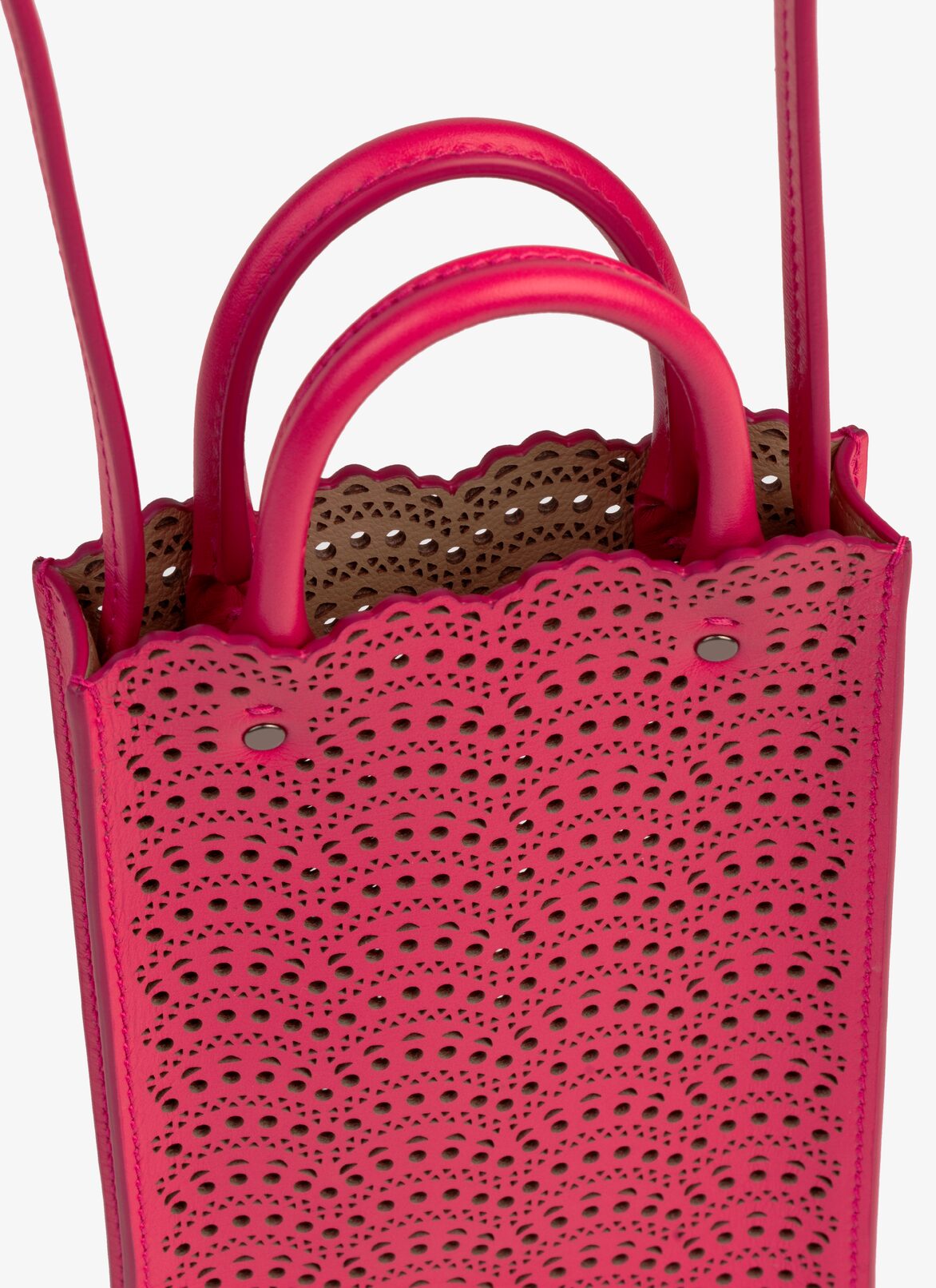 Wallet ALAÏA RASPBERRY PINK WALLET